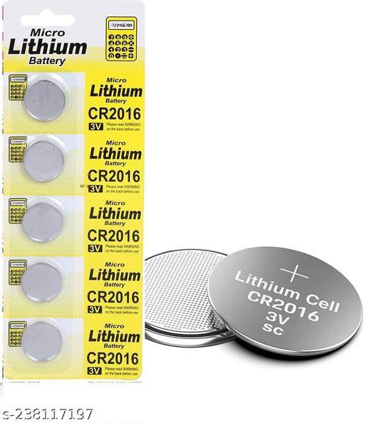 Nimida CR2016 Micro Lithium Coin Battery 3V, Suitable for use in Calculators, keyfobs, Scales, wearables and Medical Devices